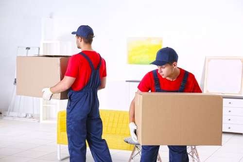 Removal team preparing urgent same day removals in Pimlico