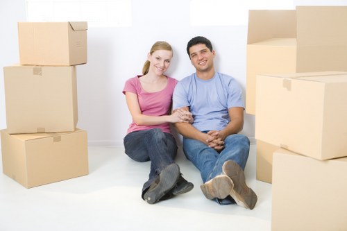 Careful packing and furniture handling for a central London home move