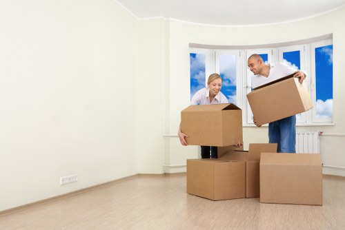 Local moving van service handling access and parking challenges in Pimlico