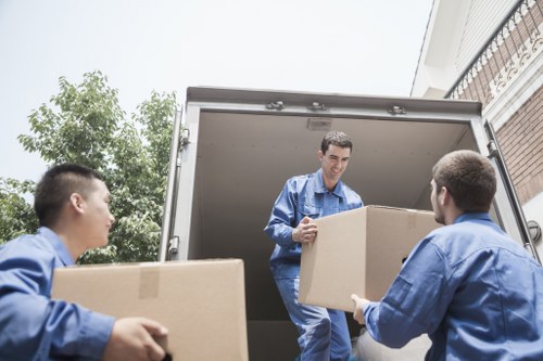 Flat removals planning in Pimlico near period apartment buildings