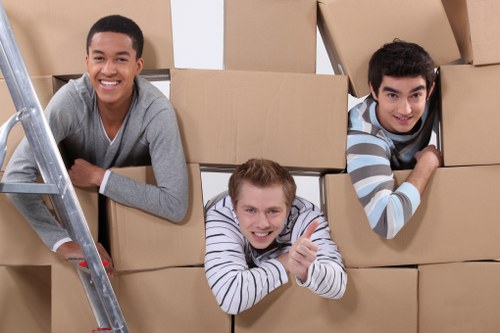 Bubble wrap and packing materials used for fragile items