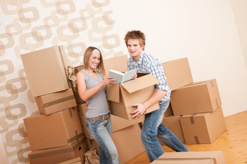 Prepared furniture for safe removals in Pimlico with protective wrapping