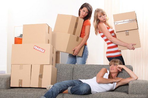 Careful packing supplies used for a Pimlico relocation